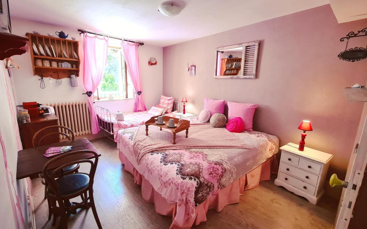 Le Doux Nid Bed & Breakfast Chanaz Bagian luar foto
