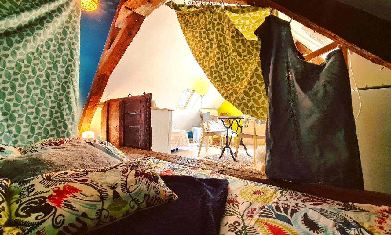 Le Doux Nid Bed & Breakfast Chanaz Bagian luar foto