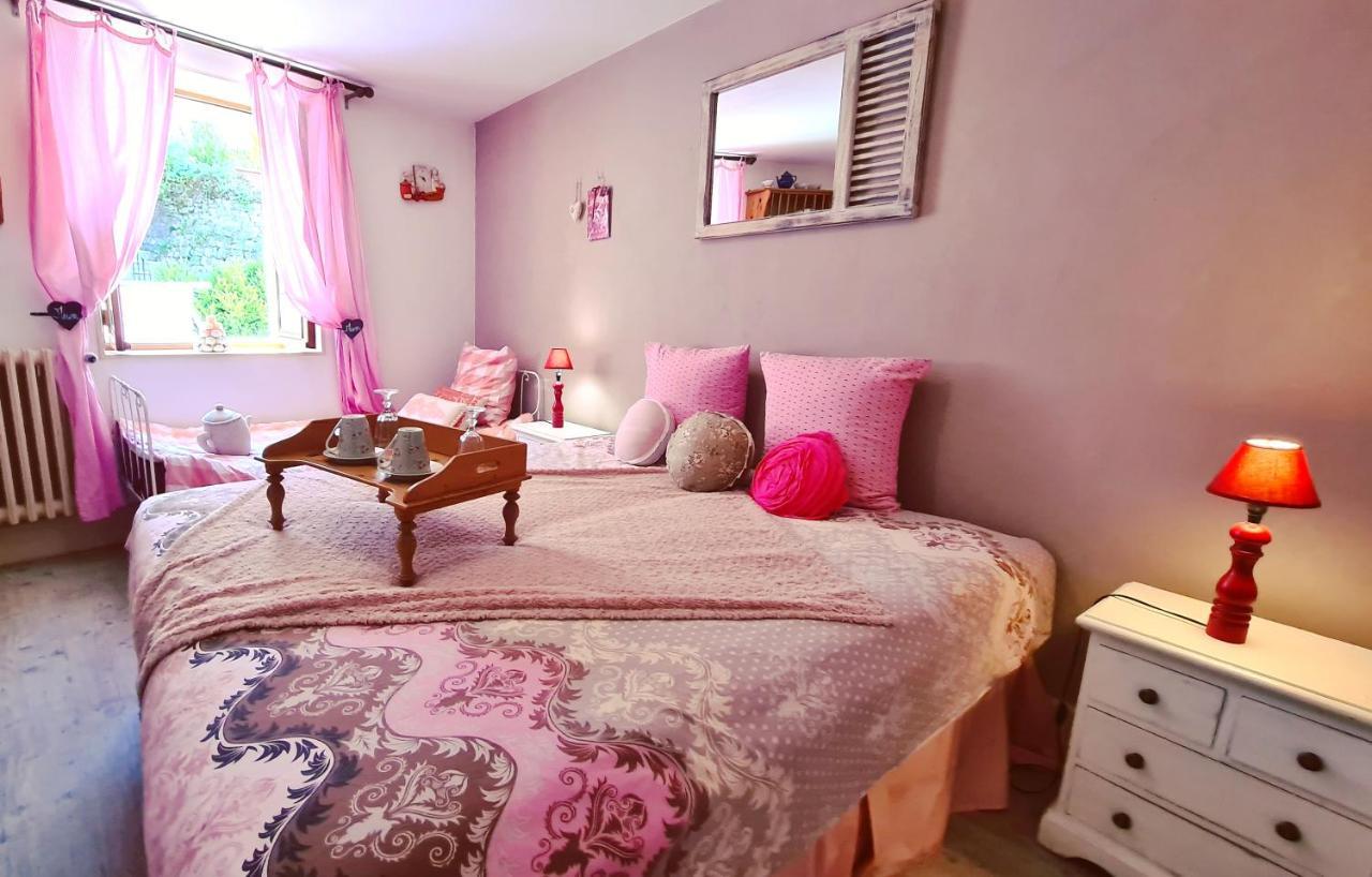 Le Doux Nid Bed & Breakfast Chanaz Bagian luar foto